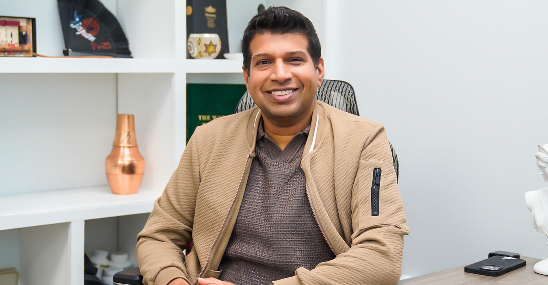 Dr. Sachin Karande smiling and posing confidently